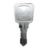 (3) SB0 - SB9 Replacement Keys for Sentry Safe Fire Box Chest Locks, Pre-Cut to Your Code: SB8