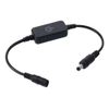 SSHHUI PWM Dimmer Switch, DC 12V-24V 5A Black Touch Panel Controller, Mini Intelligent Manual Dimmer and Light Strip Controller