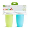 Munchkin Miracle 360 Sippy Cup, Green/Blue, 10 Ounce, 2 Count