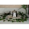 Cafe Olé ABT-048 Tea Pot, Stainless Steel, Silver