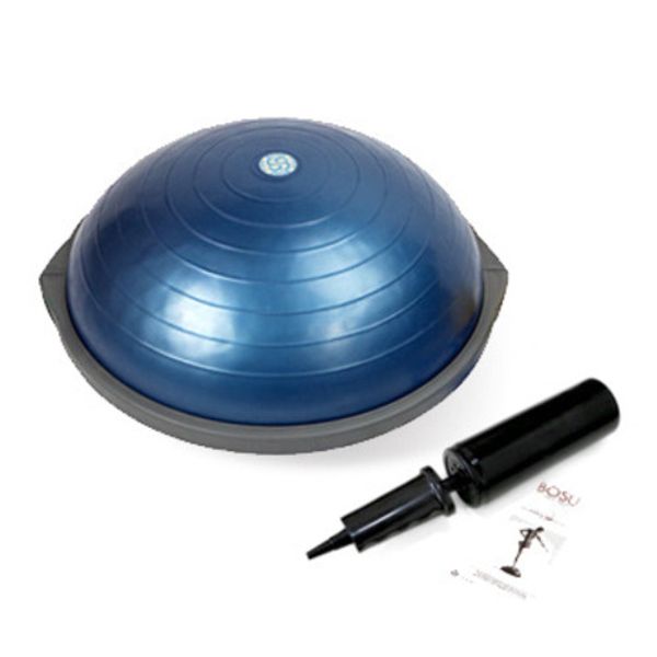 Bosu Pro Balance Ball + Hand Pump + Instruction Manual, Blue