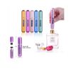 5 Pcs Travel Portable Mini Refillable  Perfume Atomizer Bottle Spray Pump Case