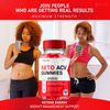 Keto ThinX Keto ACV Gummies Maximum Strength Vitamin Formula 60 Gummies