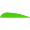AA & E Aae Trad Vanes Bright Green 3 in. 50 Pk.