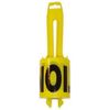 Tapewiz 42010 300' Ft Yellow Caution Tape with Dispenser - 2 Rolls
