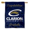Clarion Golden Eagles Graduation Gift Banner Flag