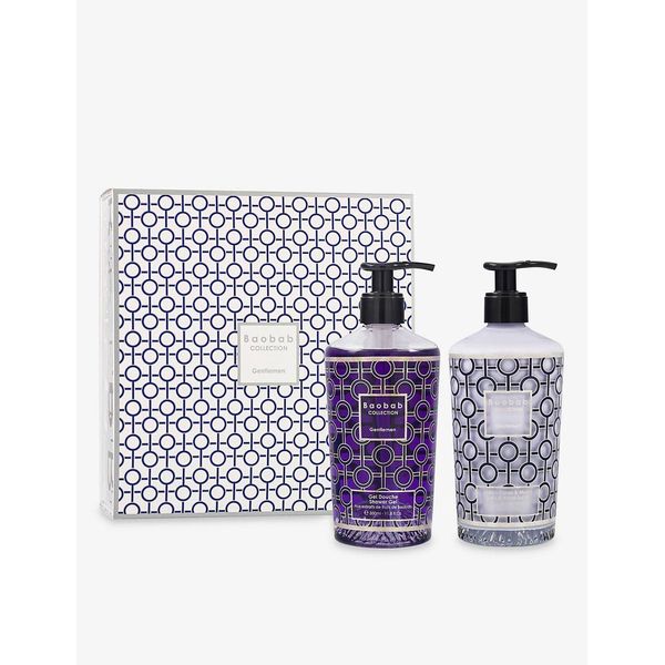 BAOBAB COLLECTION Gentlemen hand & body lotion and hand cleansing gel giftbox