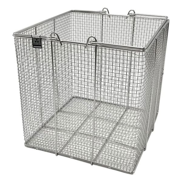 UI Kasei Stainless Steel Cleaning Basket, Square, Special Medium