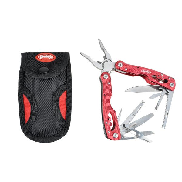 Berkley Fishing Multi-Tool, Red