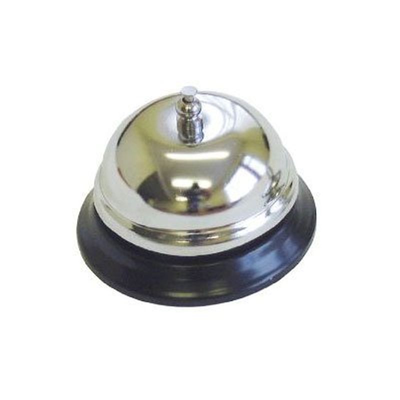 Traditional Stainless Steel Desktop Reception Desk Service Bell idel ...