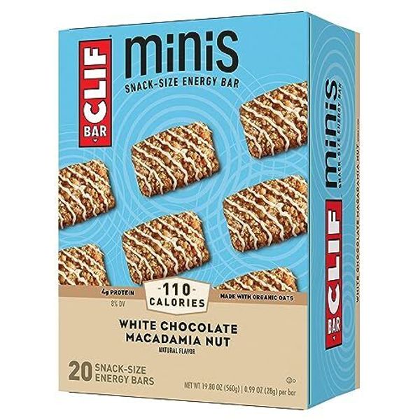 CLIF BAR Minis - White Chocolate Macadamia Nut Flavor - Made with Organic Oat...