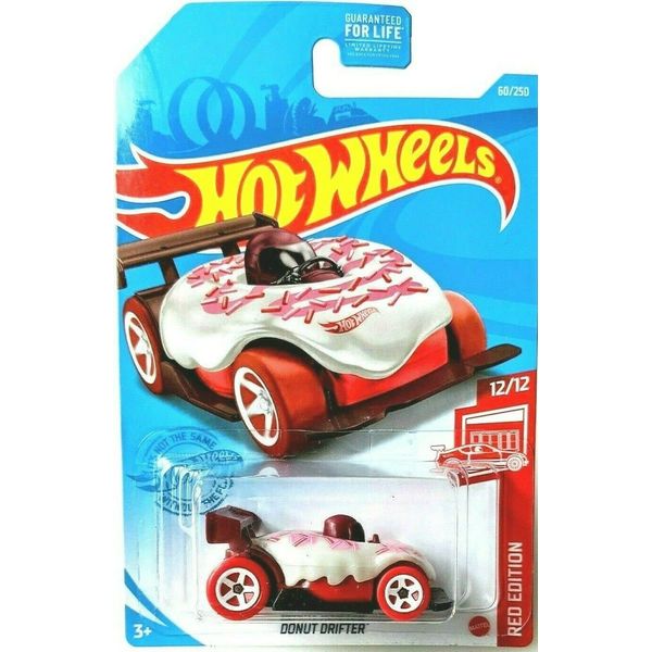 DieCast Hot Wheels Donut Drifter, 60/250 [Red Edition] 12/12