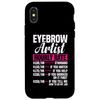 iPhone X/XS Brow Tech Eyebrow Pencil for Eyebrow Technician Microblading Case