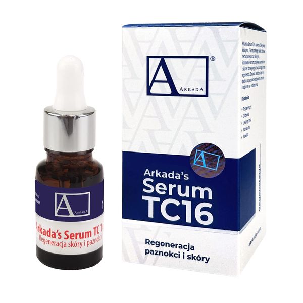 ARKADA SERUM TC16 Erweiterte Kollagen Therapie für Problematische Haut, Infektionen, Nagelverletzung, Nagelschaden und Narben 11ml