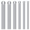 DJCIW 00G Receiving Tubes for Piercing Needles, 316L Surgical Stainless Steel Holding Piercing Tool for Ear Nose Septum Belly Cartilage Daith Rook Piercing (10mm)