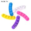 KADS Plastic Nail Art Manicure Practice Display Training Practice with Fixed Stand and 100 Pcs Nails