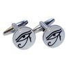 Eye of Horus Round Cufflinks X2BOC171