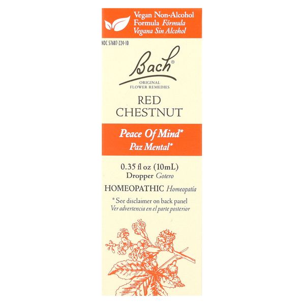 Original Flower Remedies, Red Chestnut, 0.35 fl oz (10 ml)