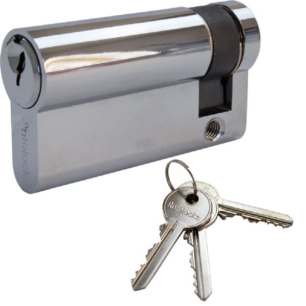 Eurolock Barrel 55mm Complete With Three Keys