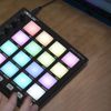 ROYHH MIDI Controller Beat Maker Machine 6 Assignable Knobs Note Repeat Full Level Buttons and Production Software Portable Mini MIDI Controller Pad USB for Beginner Music Production