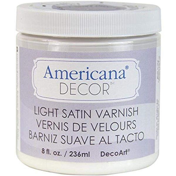 Deco Art Americana Decor Varnish 8 Oz-Light Satin
