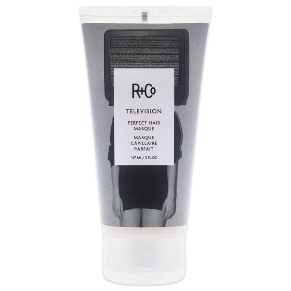 R+Co Television Perfect Hair Masque | Deeply Replenishes + Fights Frizz + Nourishing for All Hair Types | Vegan + Cruelty-Free | 5 Oz