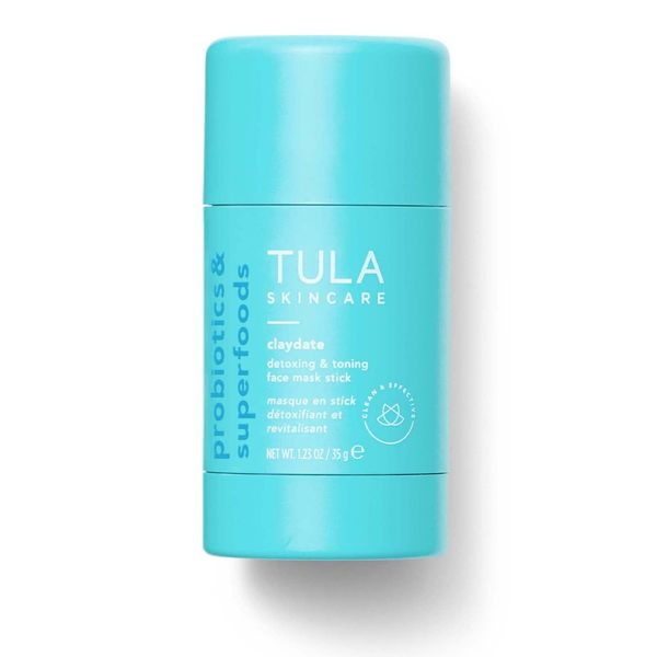 TULA Probiotic Skin Care Claydate Detoxing & Toning Face Mask Stick | Detoxing & Toning Face Mask Stick to Draw Out Dirt & Oil, Evens the Look of Skin Tone | 1.23 oz