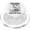 Seagull on skull - Manhattan Beach PopSockets PopGrip for MagSafe