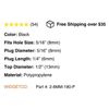 5/16 Black Window Hole Plugs Flush Covers Locking 8 Pack Plastic Locking