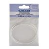 Memory Wire Oval Bracelet .62mm .35oz-Silver-Plated - 23 Coils