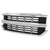 For 2016-2018 2017 Chevrolet Silverado 1500 Front Upper Grille Chrome Grill