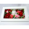 Preserved Flowers White Frame Arrangement Premier