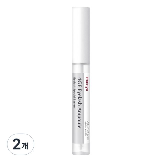 Manyo Factory 4GF Eyelash Ampoule Eyelash Nutrients, 5ml, 1EA