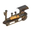Recycled Tin Train Model Made from Spark Plugs - Fair Trade from Mexico