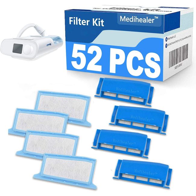 Filters Kit Philips Dreamstation Respironics Reusable Frame 52 Packs NEW