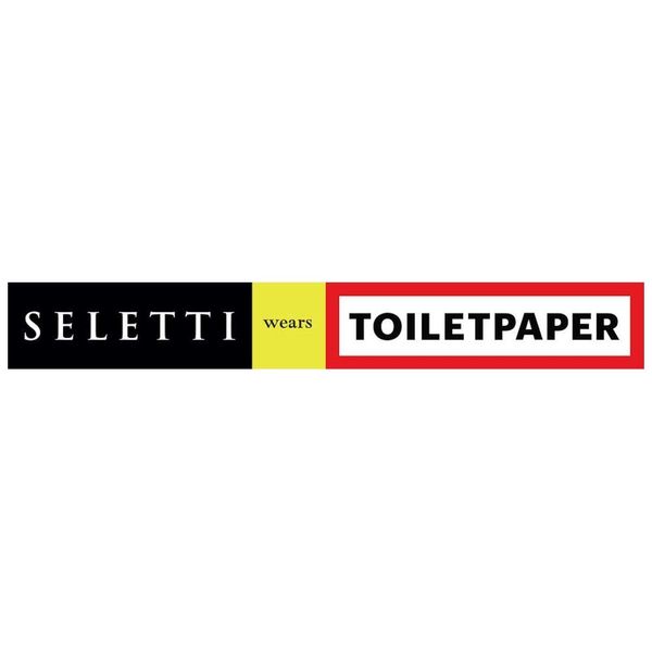 Seletti Wears Toiletpaper Mirror Small Drill