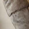 Dibor Luxury Festive Full Faux Fur Stocking with Strong Hanging Loop