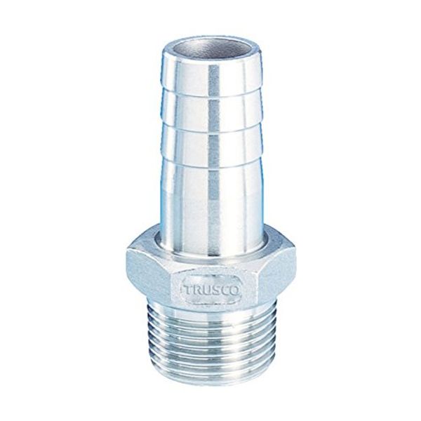 TRUSCO Threaded Pipe Fitting SUS Hex Hose Nipple 20A TSTHN20A