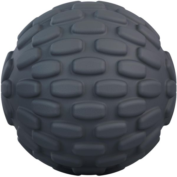 RepTail Massage Ball - Armadillo Lacrosse Ball with Thick Ridges for Fast & Easy Whole Body Recovery, Small Trigger Point Ball for Back, Neck, Arms, Feet - Massage ball for Headache & Sciatica Relief