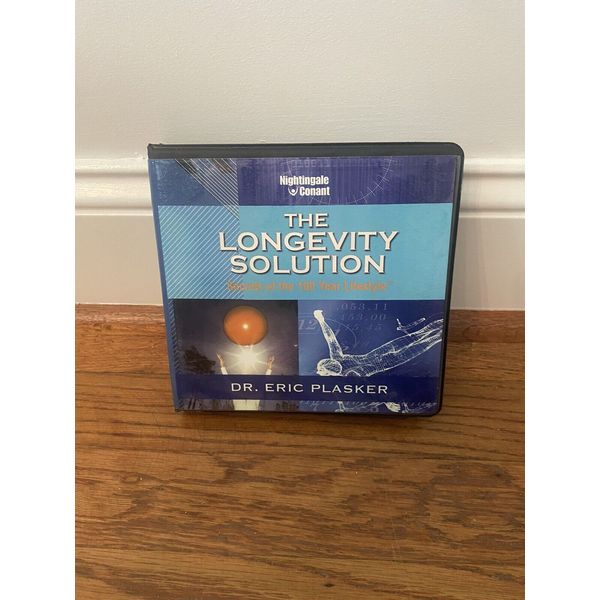 The Longevity Solution by Eric Plasker,  Nightingale-Conant  Audio CD Set 6-Disc