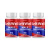 Grit Well - Male Performance Tablets For Stamina & Energy Support - 3 Bottles