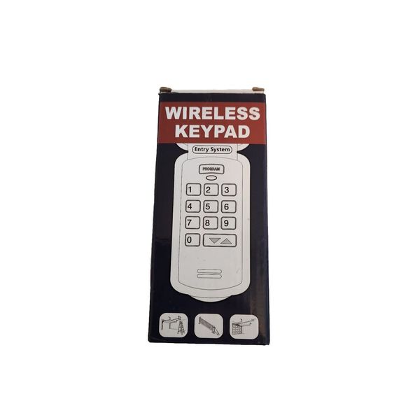 Wireless Universal Garage Door Opener Keypad, Compatibility list in photos