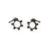 Bodypower Aluminium Quick Release Olympic Collars (Pair) BLACK