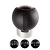 Sparco Manual Gear Shift Knob Lazio Black/Red Universal