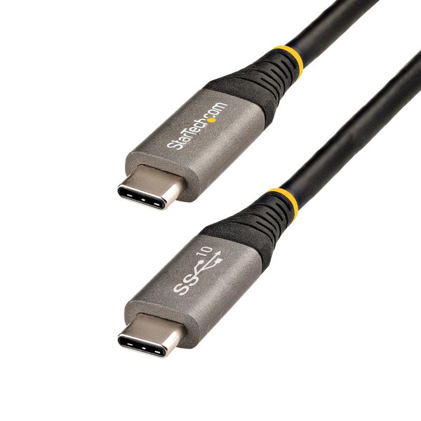 StarTech.com 3Ft (1M) USB C Cable 10Gbps - USB-If Certified USB-C Cable, USB31CCV1M