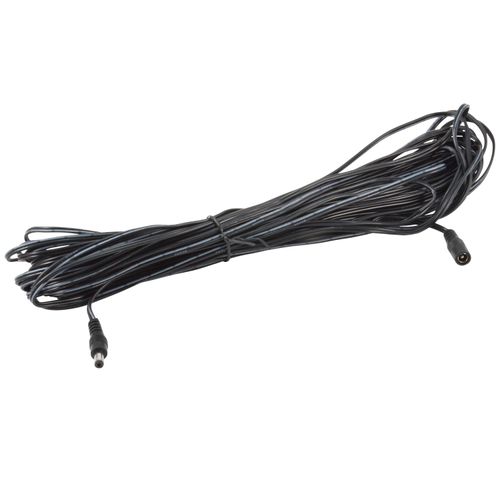 JacobsParts DC Power Extension Cable 50 Feet 5.5mm x 2.1mm Male Female Cord, 20AWG