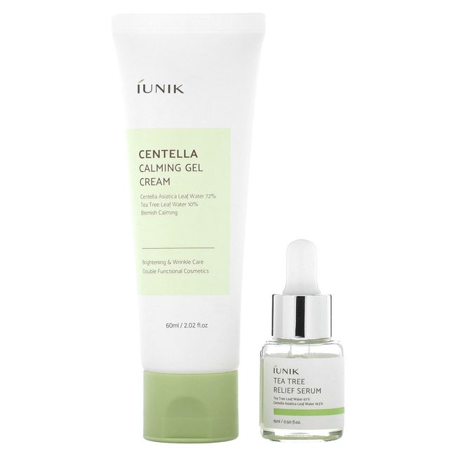 Centella Edition Skin Care Set, Cream & Mini Serum, 2 Piece Set