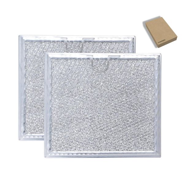 2-Pack Microwave Vent Filter Replacement for General Electric JVM7195DK2CC JVM7195DK2WW JVM7195DK3BB