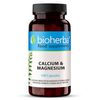 Calcium & Magnesium – 100 Capsules | Bone, Teeth and Muscle Support Formula by BIOHERBA