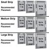 Command 3M 12ct Pack Picture & Frame Hanging Strips Sets Medium Size White Damage-Free